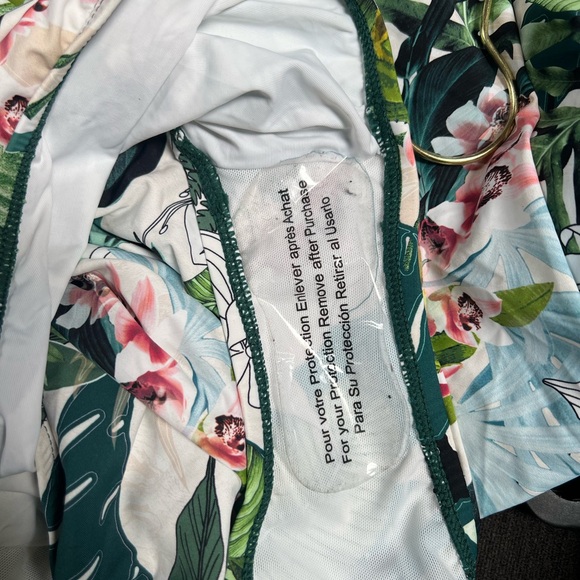 Jantzen Nature Glow Surplus Mio One Piece Swimsuit Size 18 Tummy Control Ruched - Picture 9 of 9